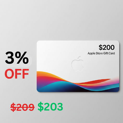 Apple Store $200 Gift Card